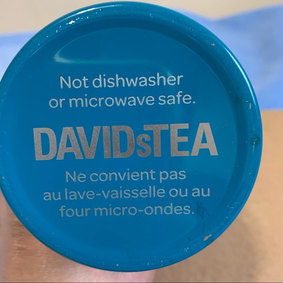 David's Tea Perfect Tumbler Deep Teal color 20oz - Picture 3 of 6